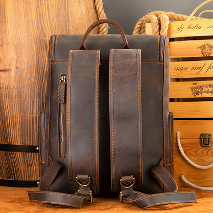 Classic Leather Backpack