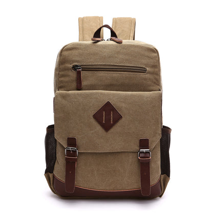 Wash Canvas, Solid Color, Durable Backpack| Bag Pack Store