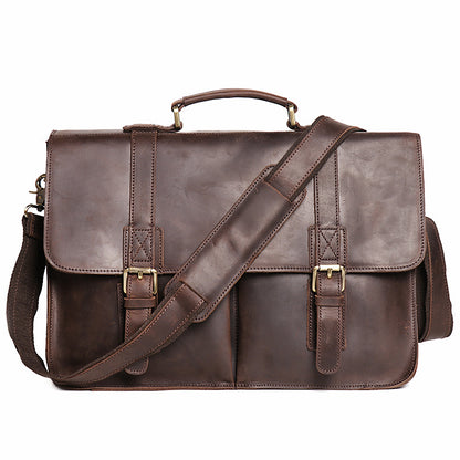 Retro Leather Laptop Bag| Bag Pack Store