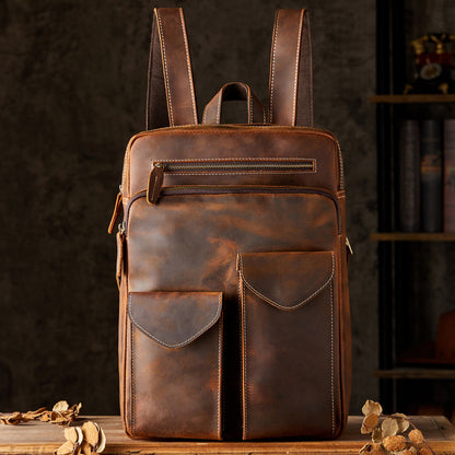 Handmade Premium Leather Backpack | Bag Pack Store