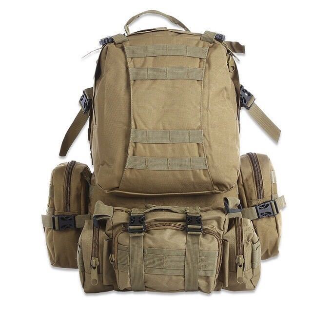 Waterproof Hiking 50L Tactical Backpack