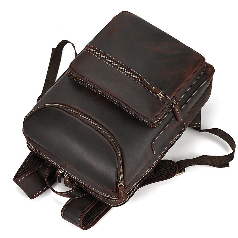 Vintage Leather Backpack for Multipurpose| Bag Pack Store