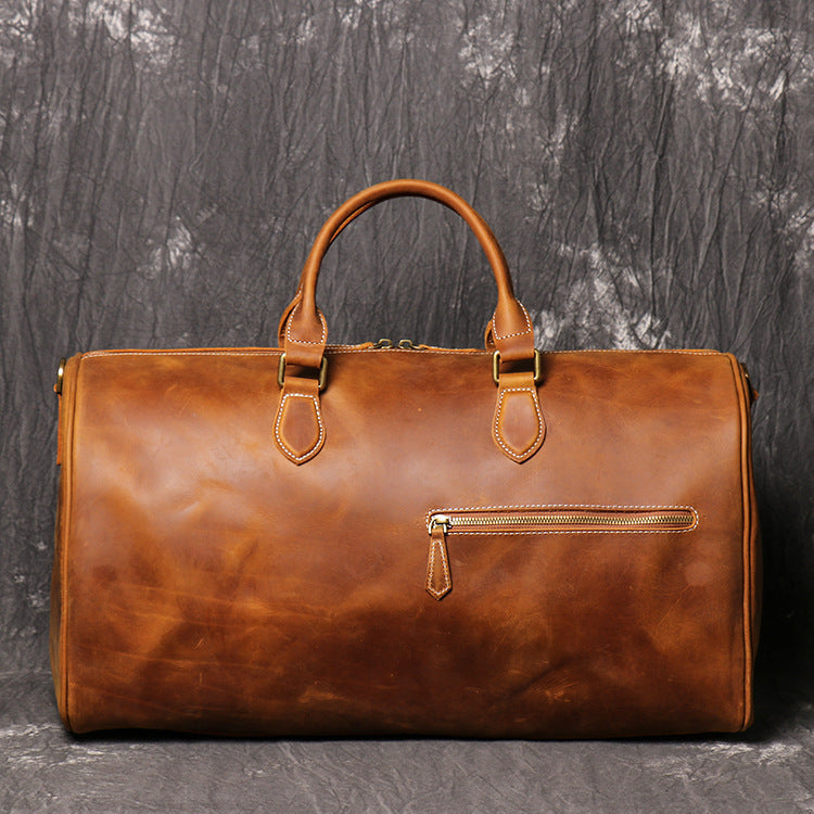 Premium Leather Vintage Style Luggage Bag| Bag Pack Store