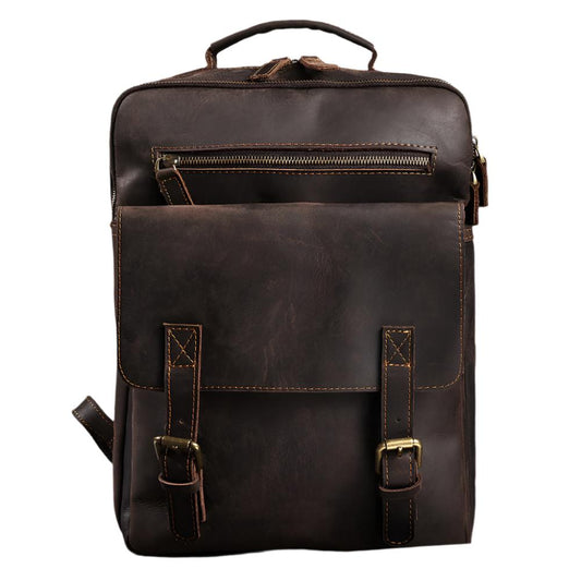 Durable Premium Leather Backpack | Back Pack Store