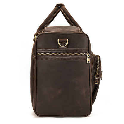 Large Capacity Retro Leather Travel Bag| Bag Pack Store