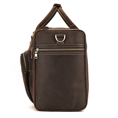 Large Capacity Retro Leather Travel Bag| Bag Pack Store