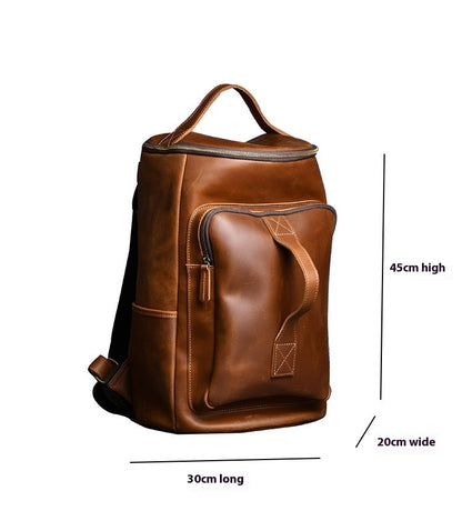 Handcrafted Leather Backpack