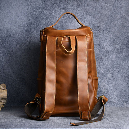 Handcrafted Leather Backpack