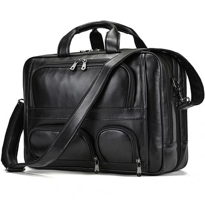 Premium Leather Briefcase for Business| Bag Pack Store