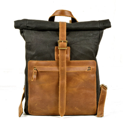 New Retro Wax Canvas Backpack | Bag Pack Store