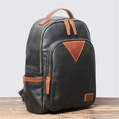 British Retro Leather Backpack | Back Pack Store