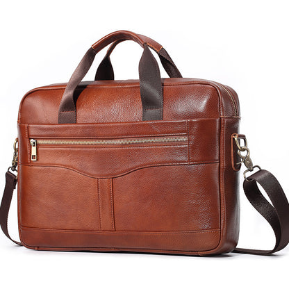 Premium Leather Laptop Bag with Enhanced Features |Bag Pack Store