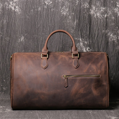 Premium Leather Vintage Style Luggage Bag| Bag Pack Store