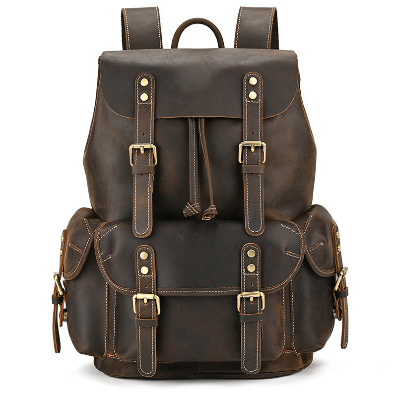 Premium Leather Backpack for Travel and Daily Use | Bag Pack Store