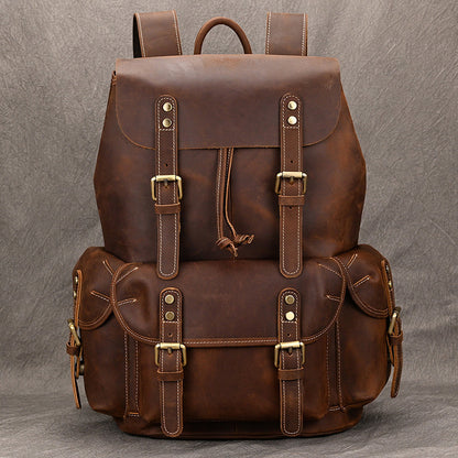 Premium Leather Backpack for Travel and Daily Use | Bag Pack Store