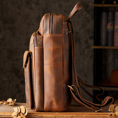 Handmade Premium Leather Backpack | Bag Pack Store