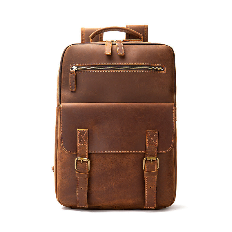 Premium Leather Retro Backpack | Bag Pack Store