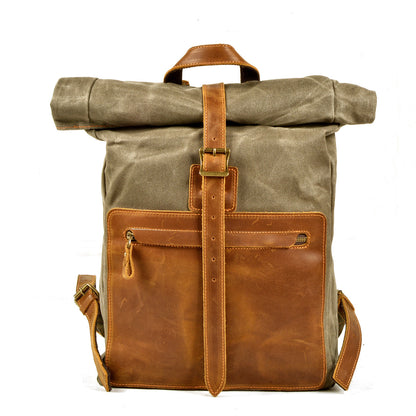 New Retro Wax Canvas Backpack | Bag Pack Store