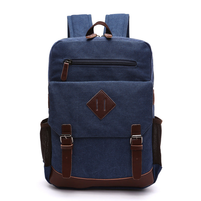 Wash Canvas, Solid Color, Durable Backpack| Bag Pack Store