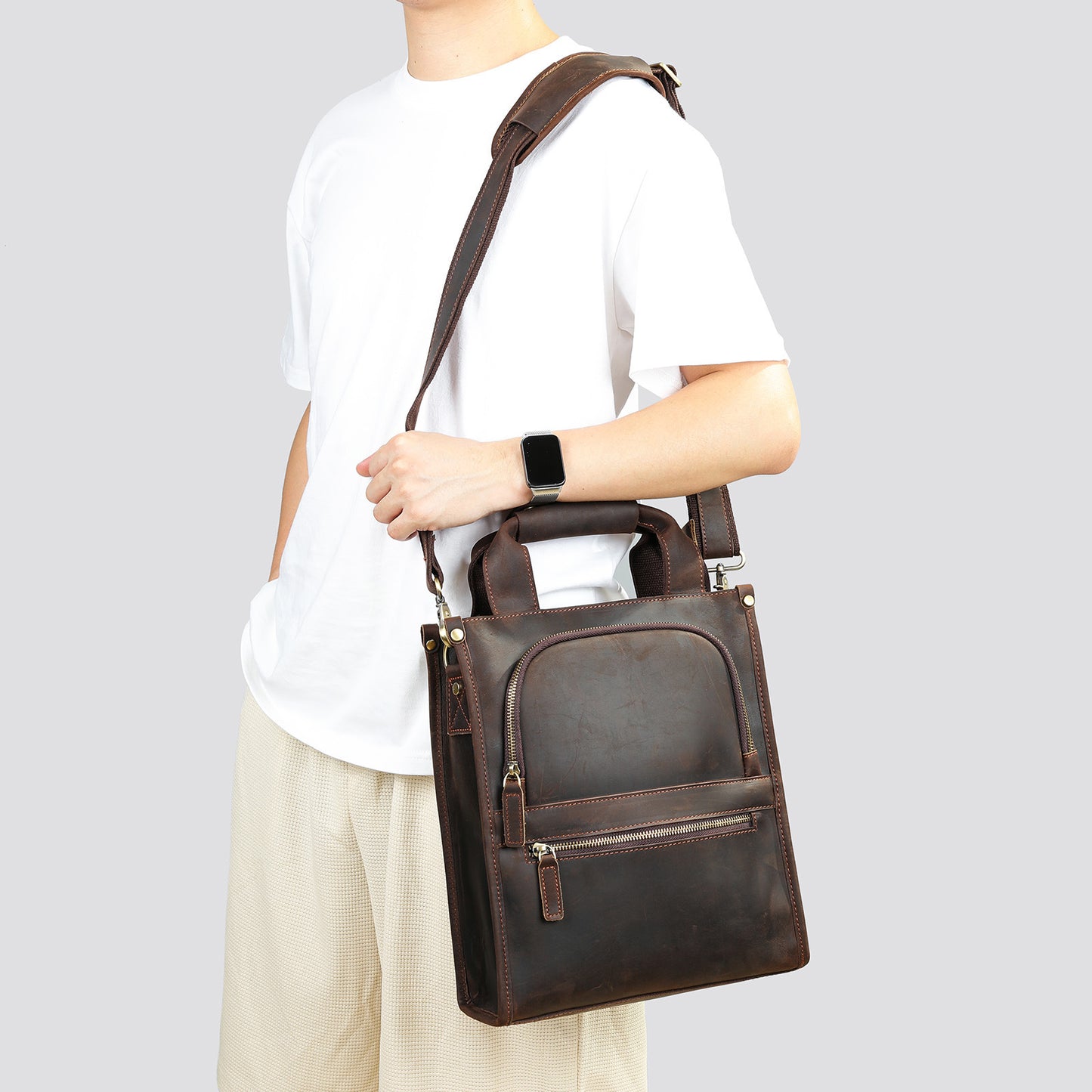 Genuine Leather High-Grade Backpack  | Bag Pack Store