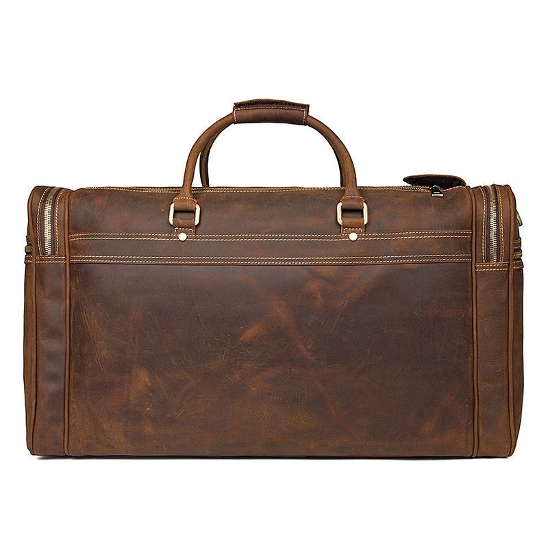 Premium Leather Luggage for Long-Distance Travel| Bag Pack Store