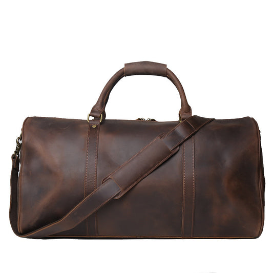 Premium Retro Leather Travel Luggage Bag | Bag Pack Store