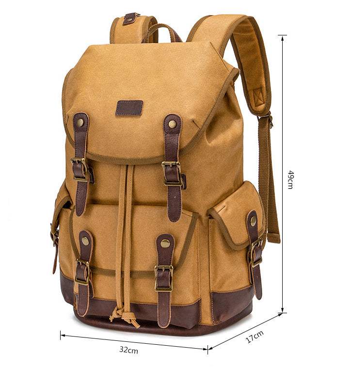 Waterproof Canvas Backpack