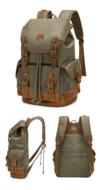 Waterproof Canvas Backpack