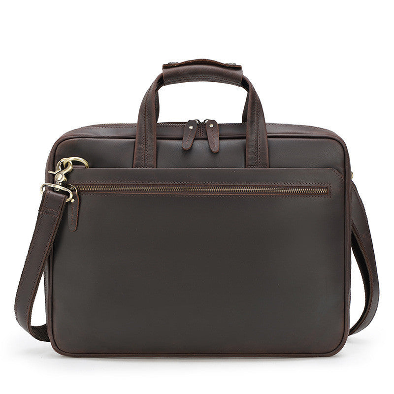 New Retro Leather Briefcase for professionals | Bag Pack Store