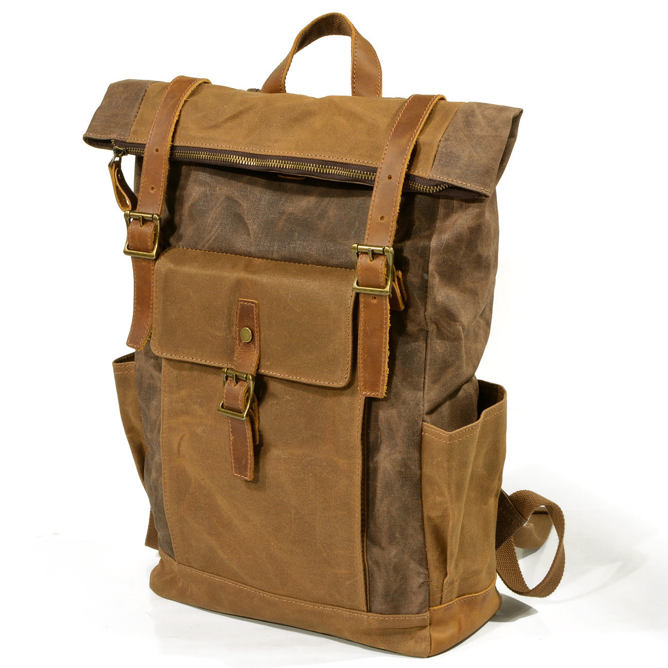 Large capacity waterproof canvas bag