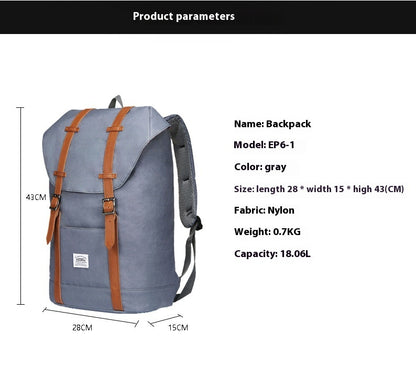 Outdoor Backpack Oxford Linen Travel & Mountaineering Backpack | Bag Pack Store