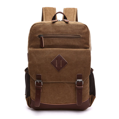 Wash Canvas, Solid Color, Durable Backpack| Bag Pack Store