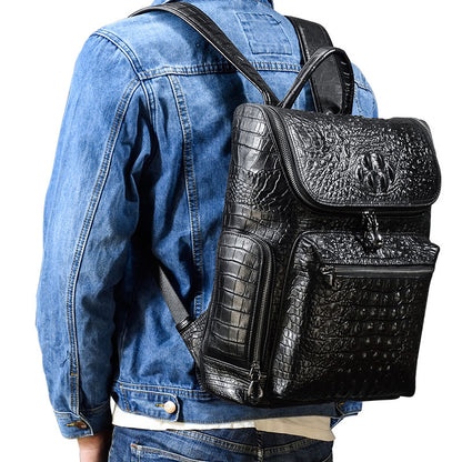 Crazy Horse Leather Backpack