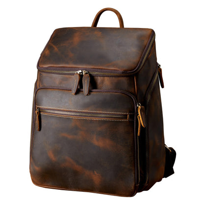 Multifunction Vintage Premium Leather Backpack| Bag Pack Store