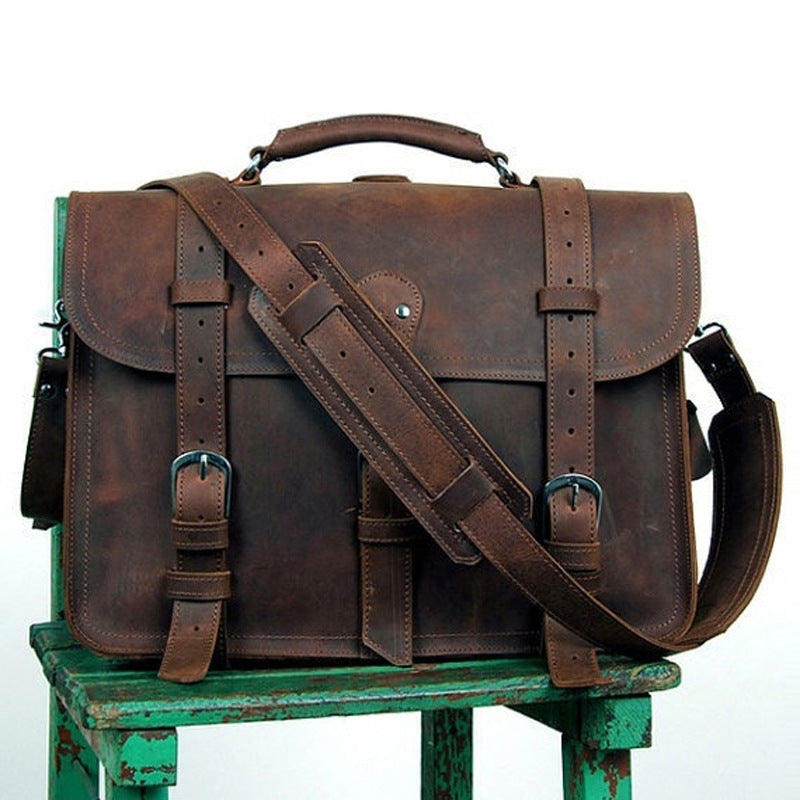 Premium Retro Style Leather Traveling Bag| Bag Pack Store