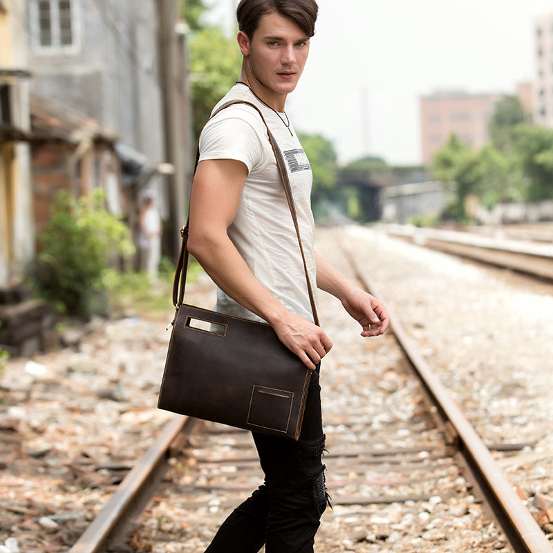 Casual Leather Laptop Bag | Bag Pack Store