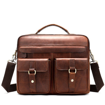 Premium Leather Retro Laptop Bag| Bag Pack Store