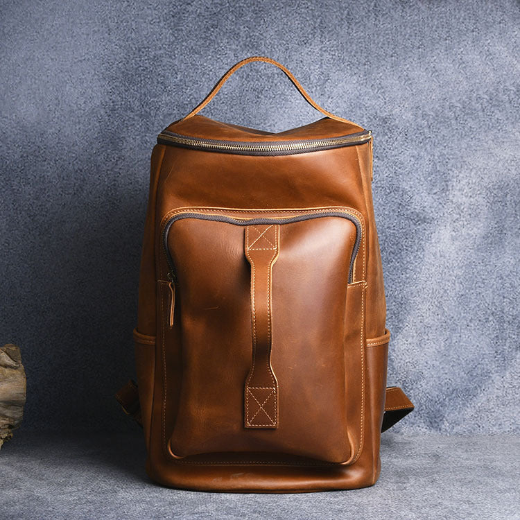 Handcrafted Leather Backpack