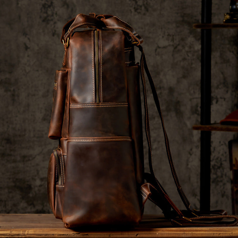 Premium Retro Leather Backpack for Multipurpose | Bag Pack Store