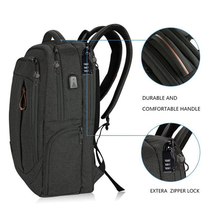 Multi-Function Canvas Backpack for Everyday Use | Bag Pack Store