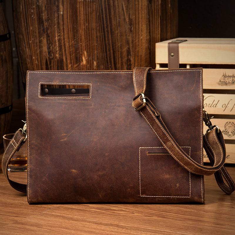 Casual Leather Laptop Bag | Bag Pack Store