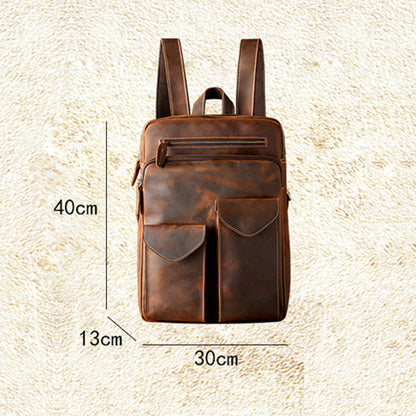 Handmade Premium Leather Backpack | Bag Pack Store