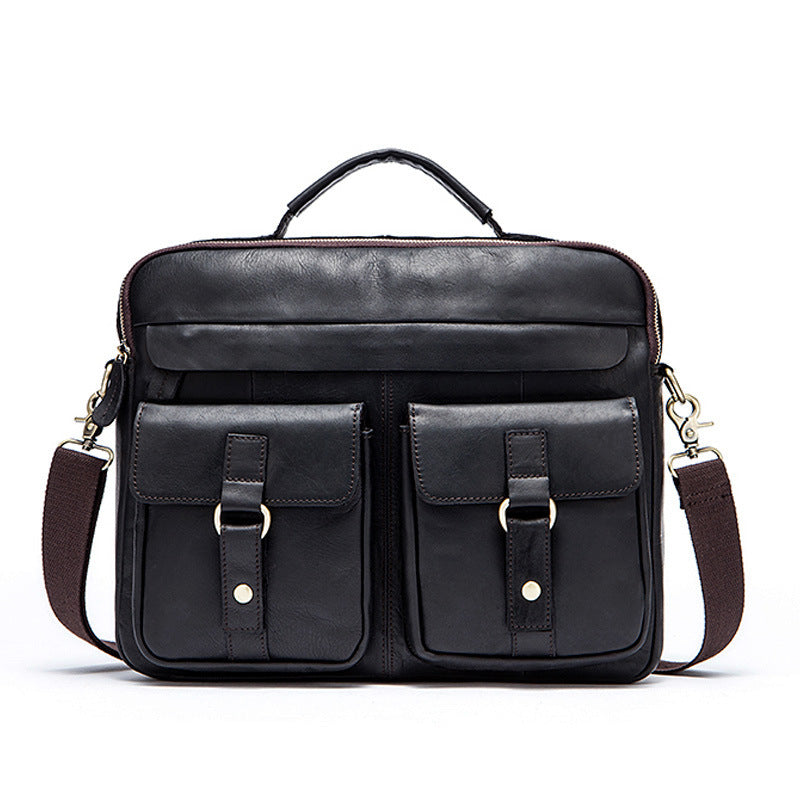 Premium Leather Retro Laptop Bag| Bag Pack Store