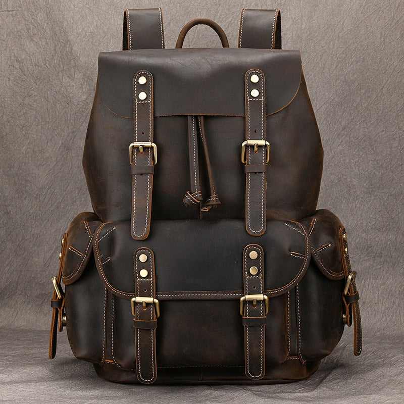 Premium Leather Backpack for Travel and Daily Use | Bag Pack Store