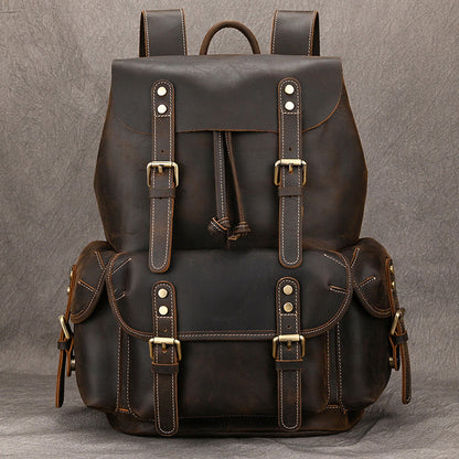 Premium Leather Backpack for Travel and Daily Use | Bag Pack Store