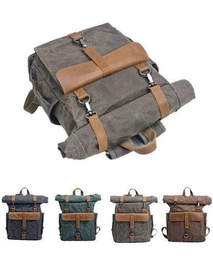 Mountaineering Outdoor Canvas Backpack | Bag Pack Store