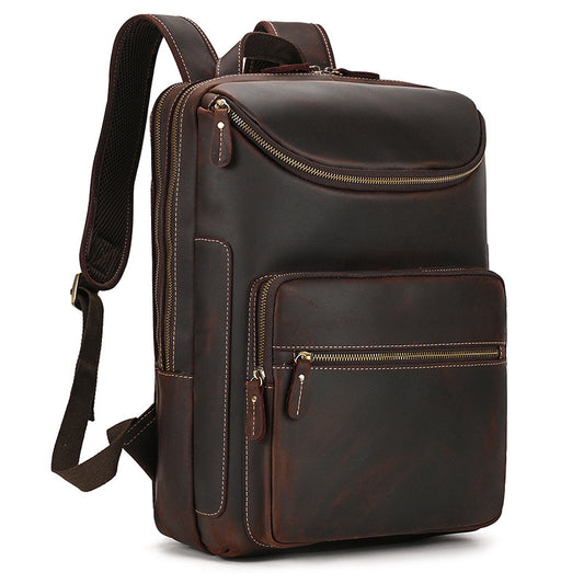 Vintage Leather Backpack for Multipurpose| Bag Pack Store