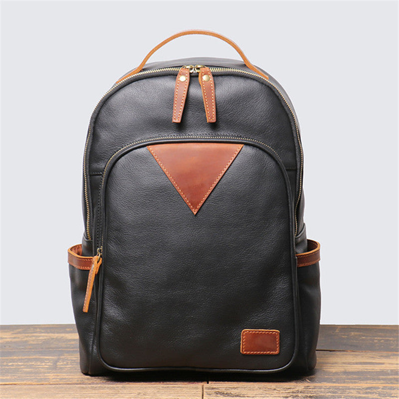 British Retro Leather Backpack | Back Pack Store