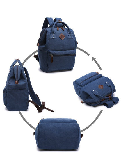 Canvas Travel Portable Backpack| Bag Pack Store