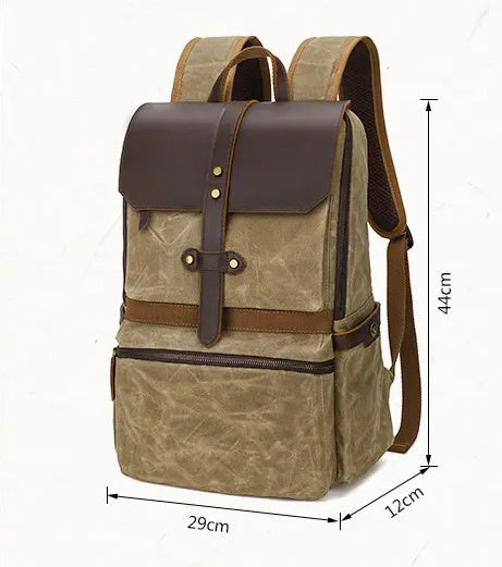 Waterproof Batik Canvas Backpack| Bag Pack Store